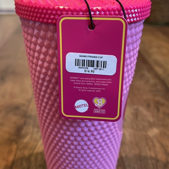 HOT TOPIC BARBIE TUMBLER - Picture 4 of 5